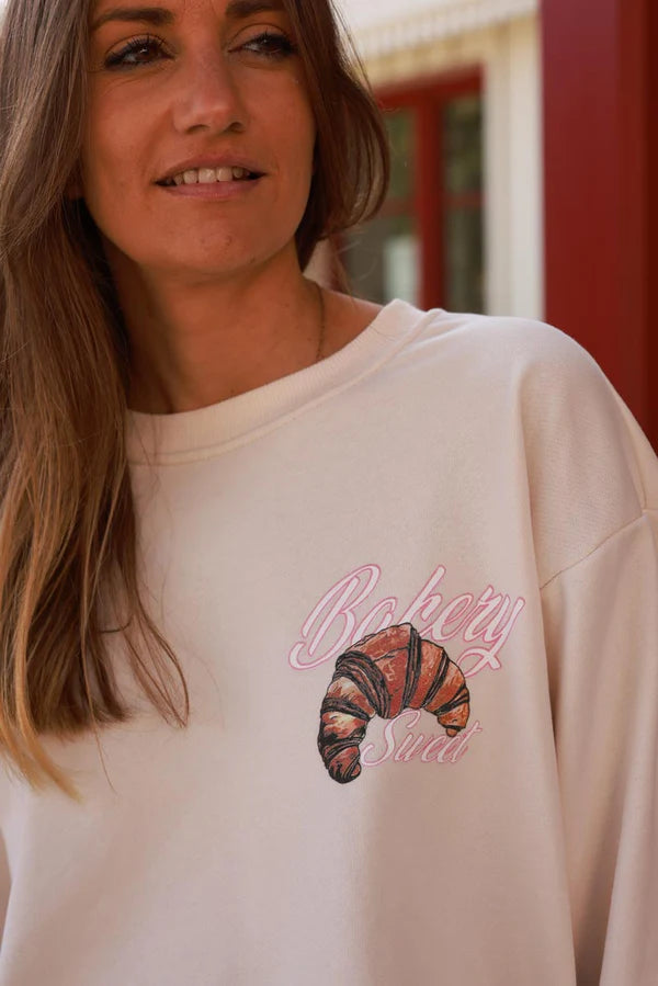 Beige Bakery Sweet Croissant Sweater