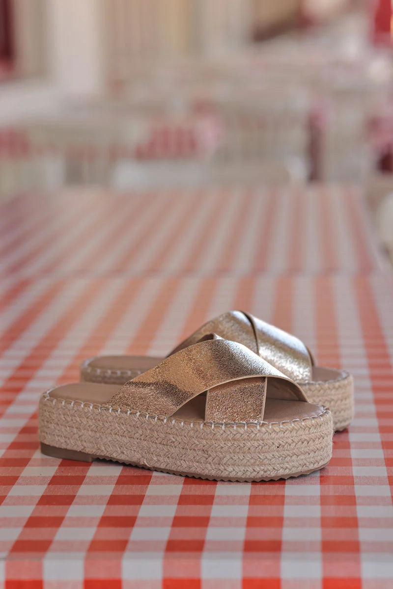 Gold X-Band Mules