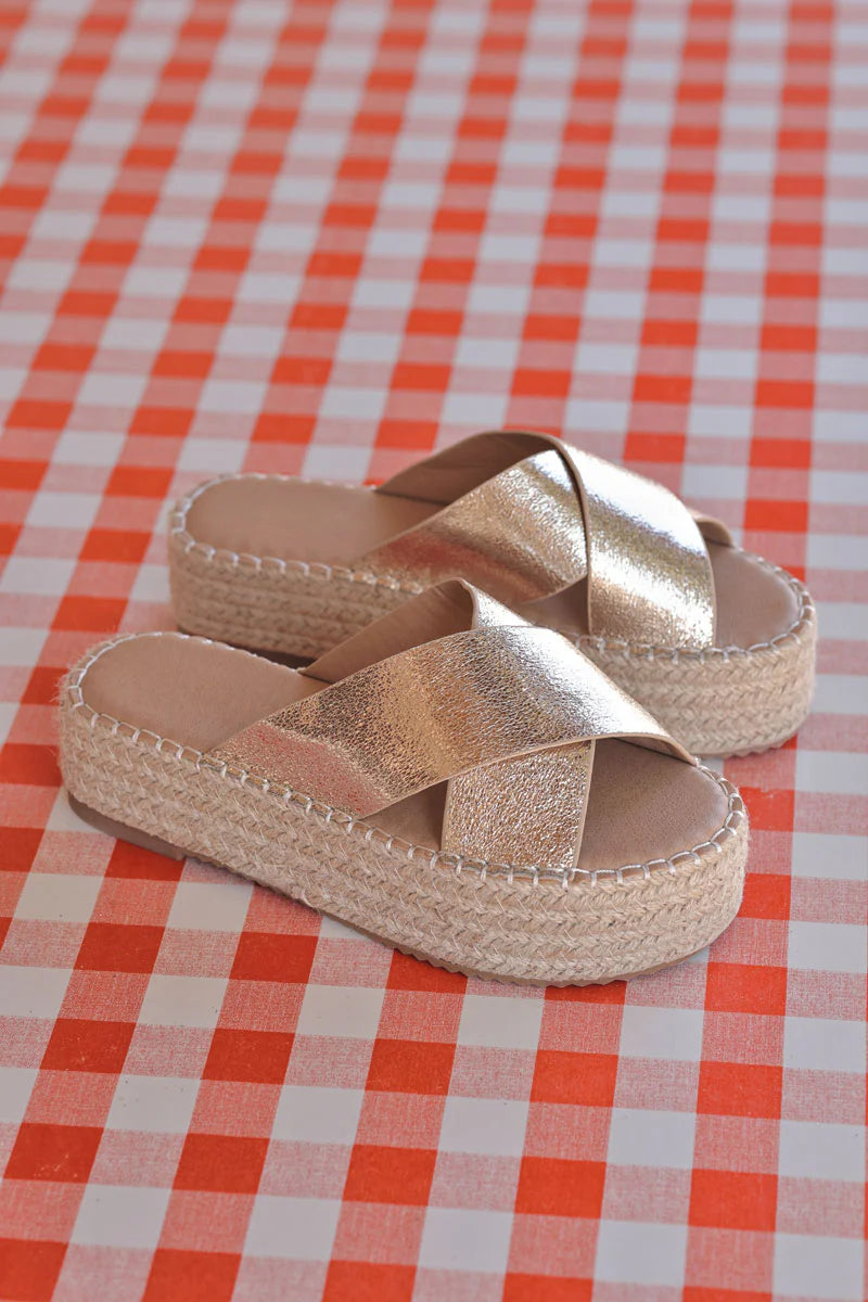 Gold X-Band Mules
