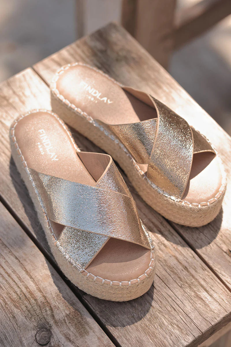 Gold X-Band Mules
