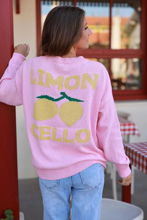 Pink Limoncello Knit Sweater