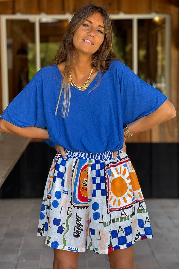 White Country Kitchen Shorts