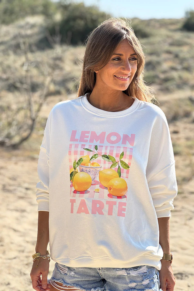 White Lemon Tarte Sweater