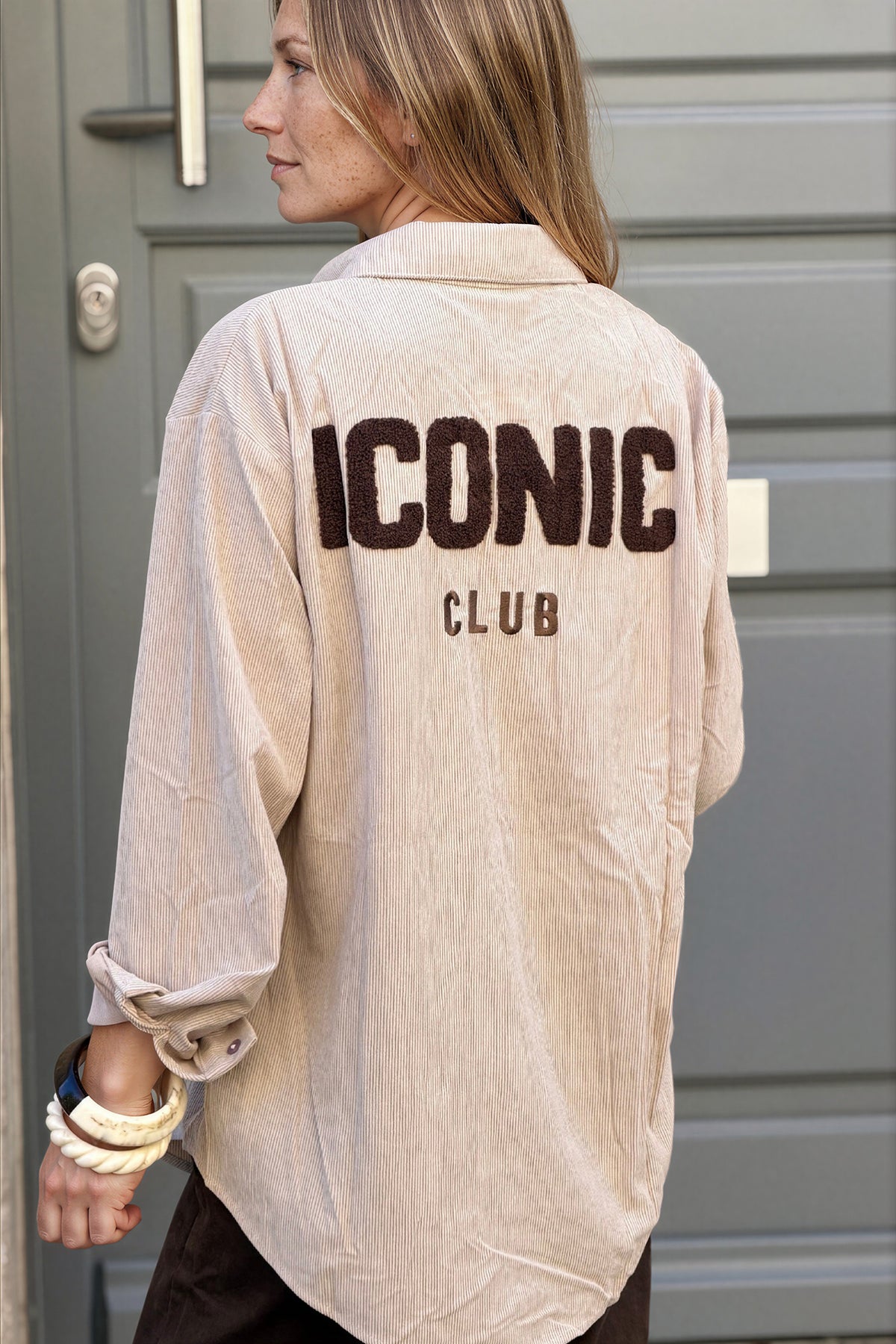 Cream Iconic Club Corduroy Shirt