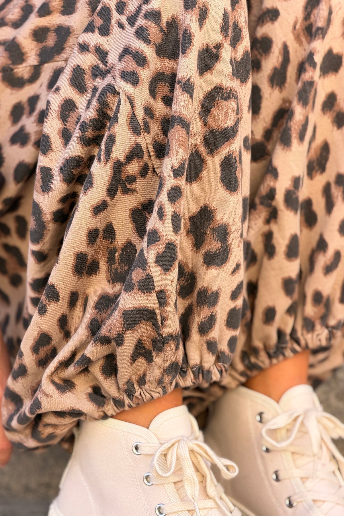 Leopard Print Luxe Lounge Joggers