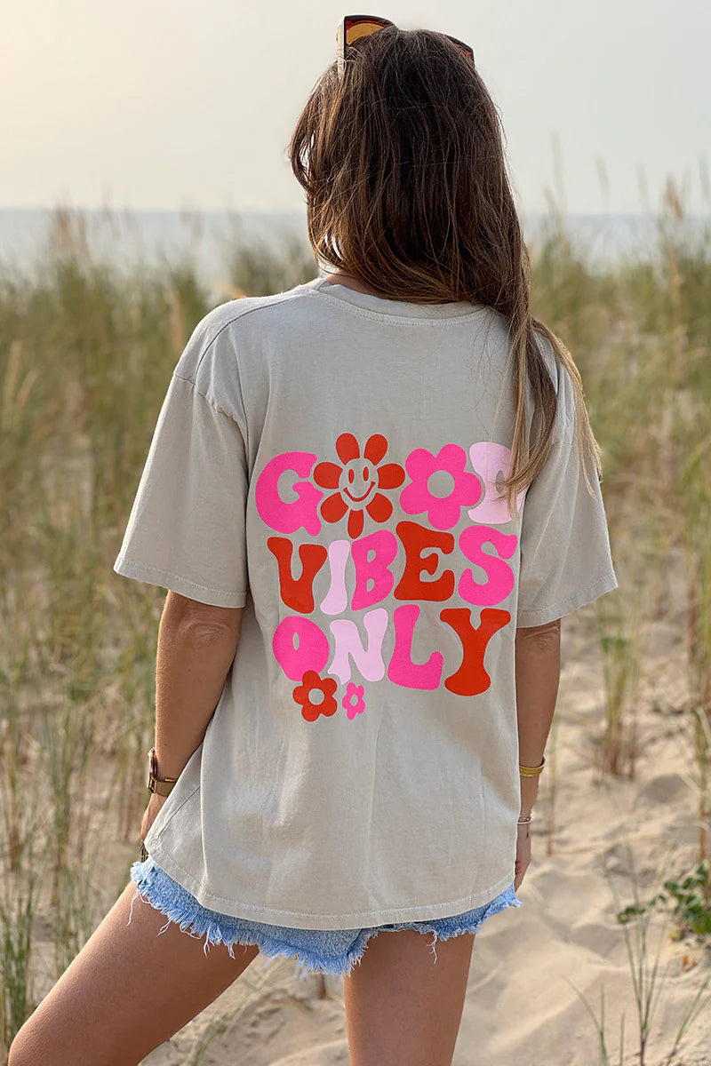 Cream “Good Vibes Only” Tee